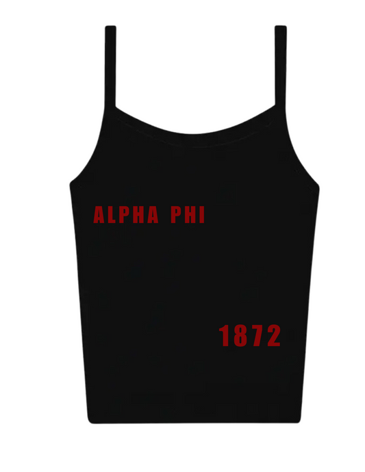 Alpha Phi 1872 Tank Top