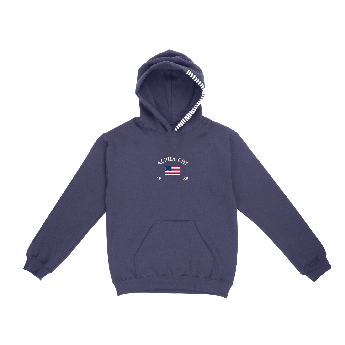 Alpha Chi American Beauty Hoodie (Navy)