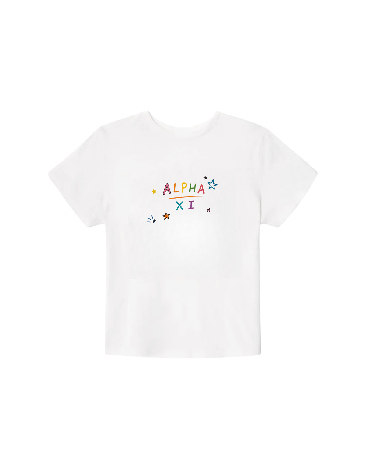 Sorority Stars Baby Tee