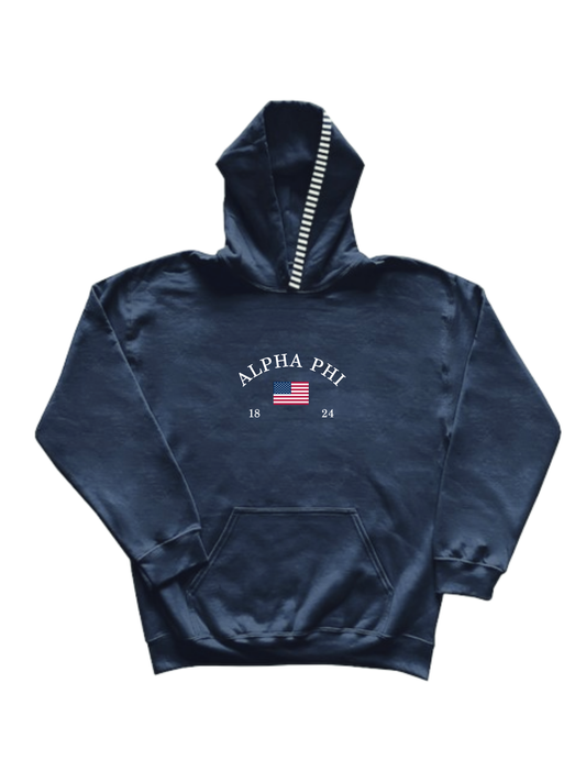 Alpha Phi American Beauty Hoodie