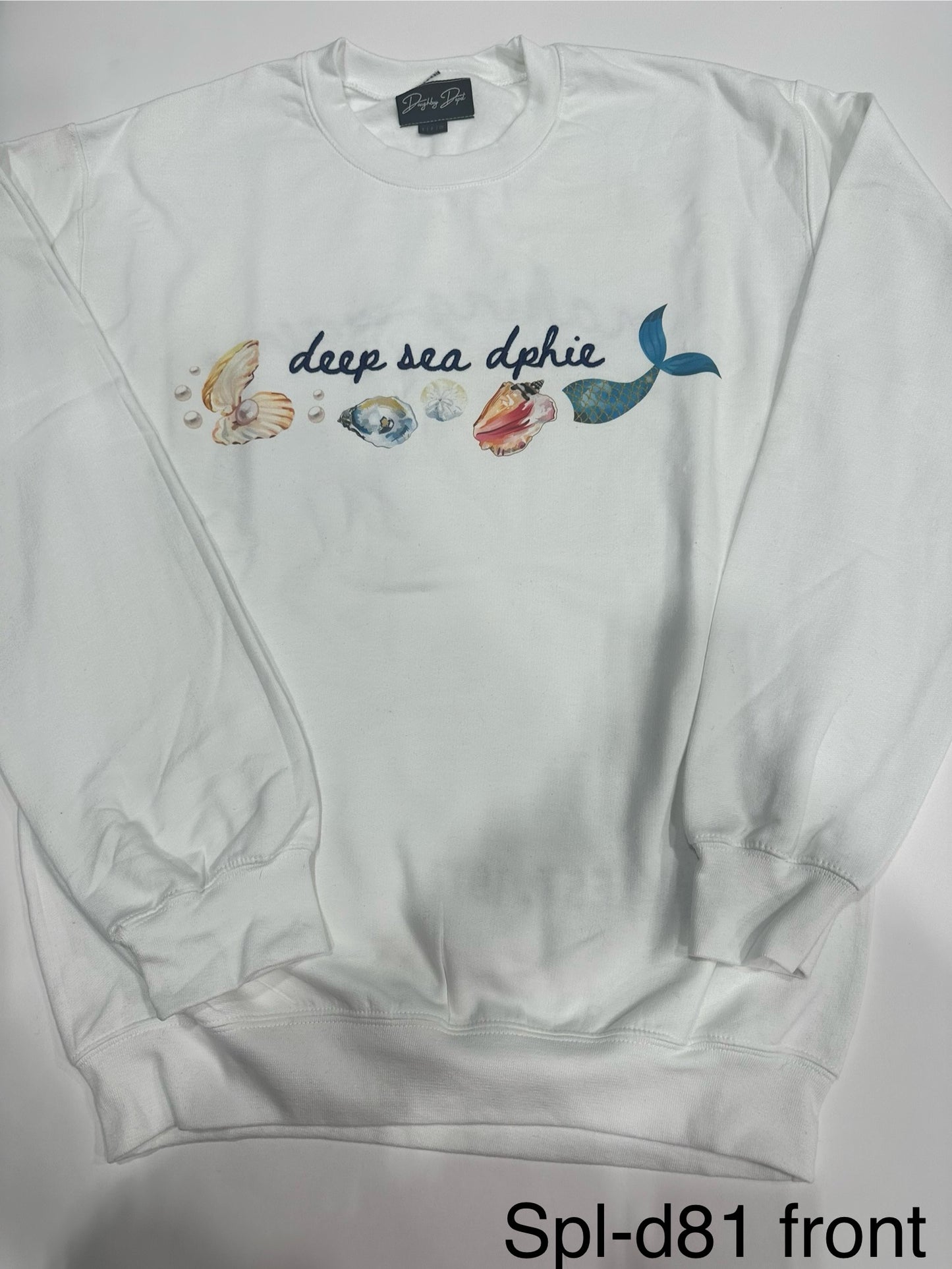 Deep Sea DPhie - Crewneck - White - S