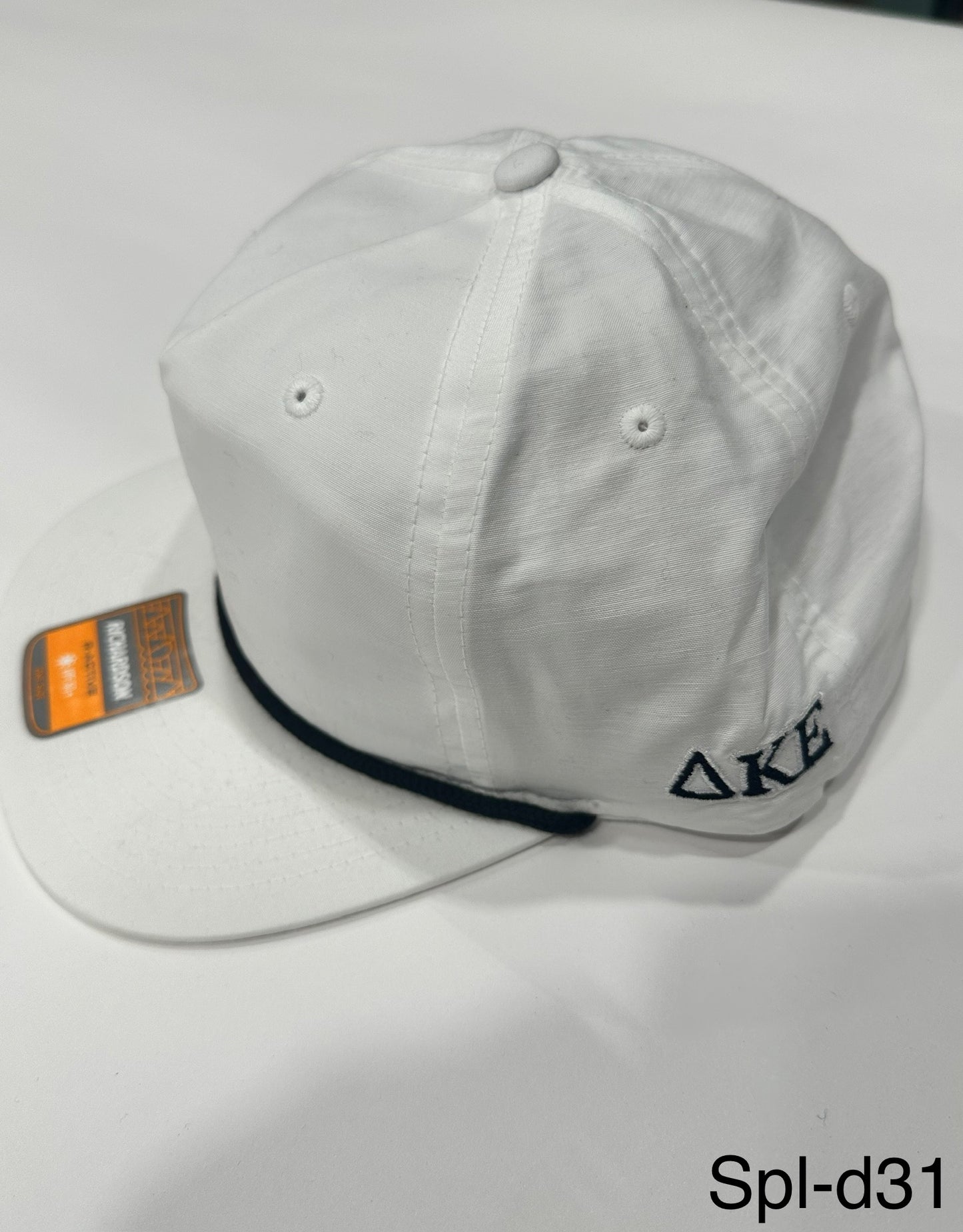 Delta Kappa Epsilon - Hat - White - OS