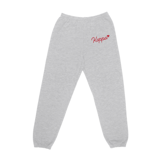 Kappa Love Sweatpants (Ash)