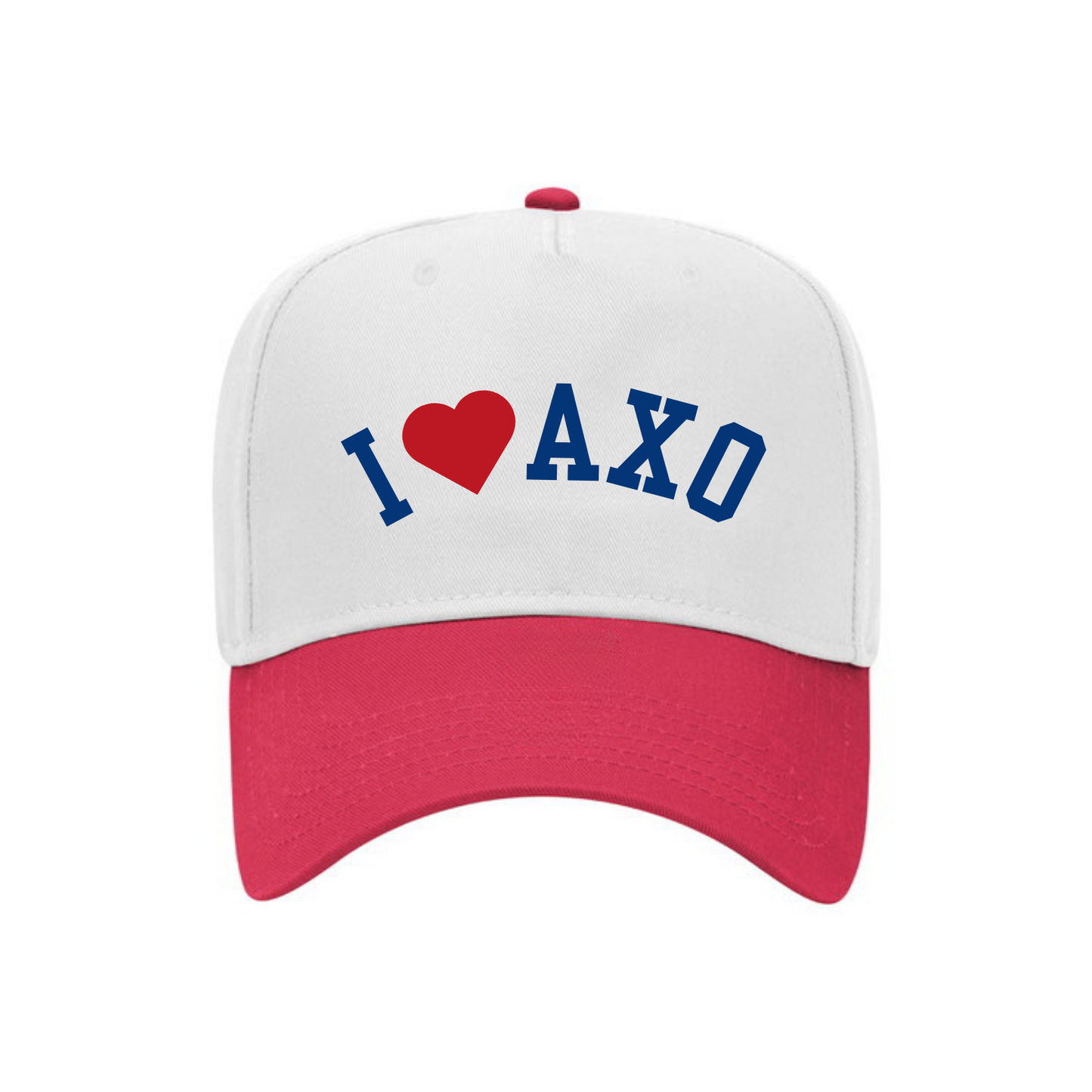 I Heart AXO 1885 Hat - White/Red