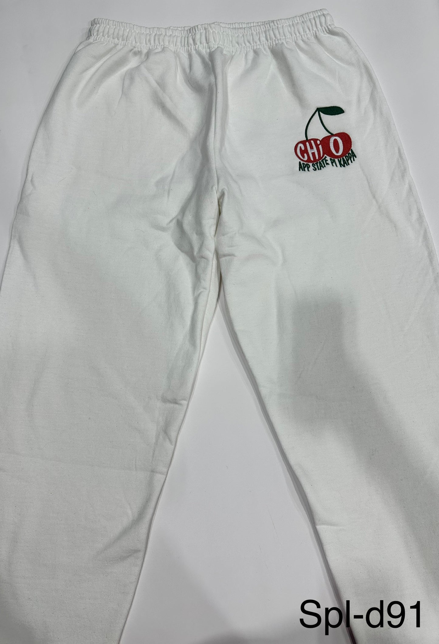 Chi Omega/Pi Kappa Alpha/Appalachian State - Sweatpants - White - M