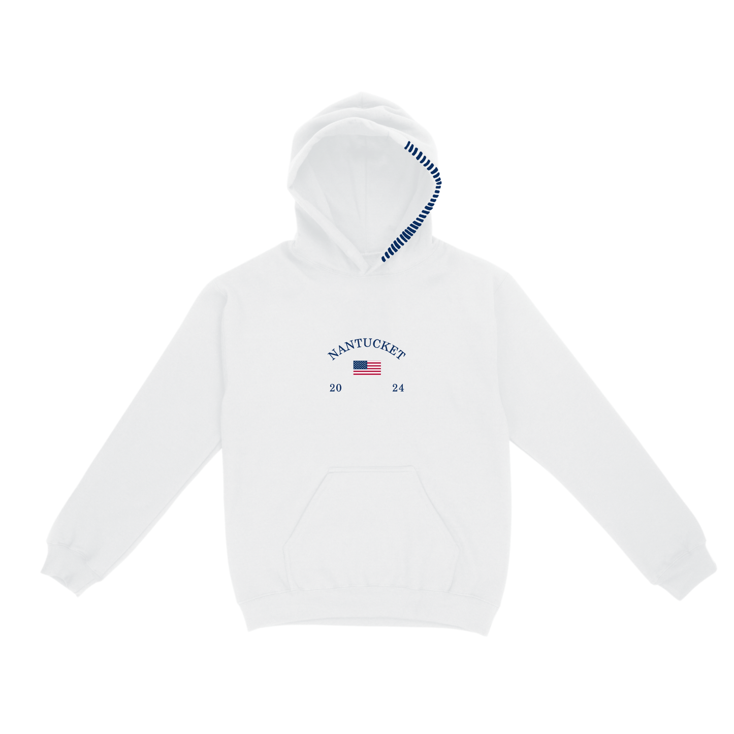 Nantucket 2024 Hoodie (White)