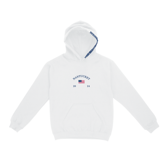 Nantucket 2024 Hoodie (White)