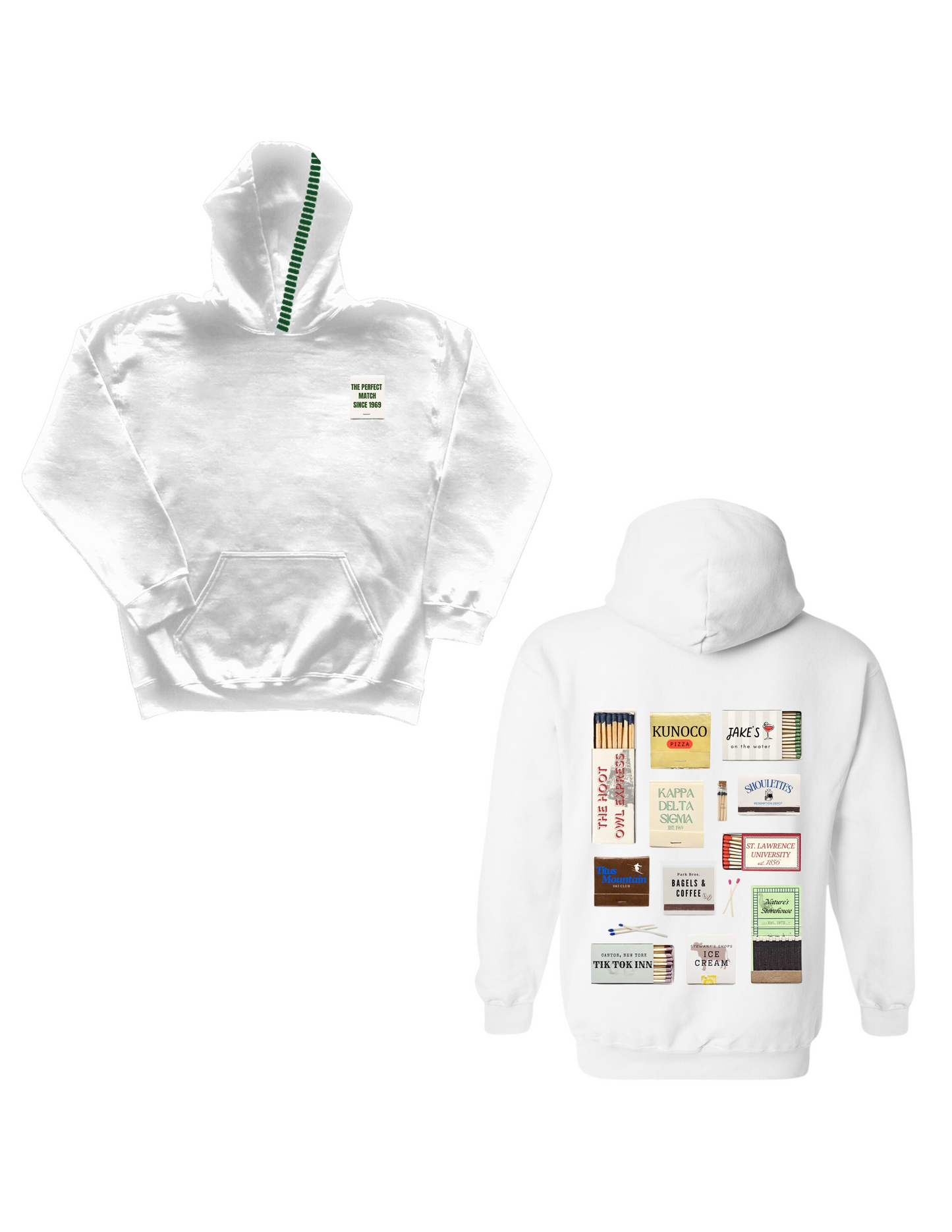 Kappa Delta Sigma / KDS / SLU / Saint Lawrence University Match Hoodie