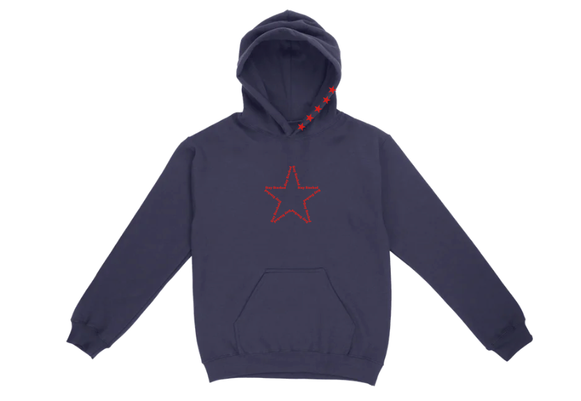 Stay Stacked - Hoodie - Navy -
