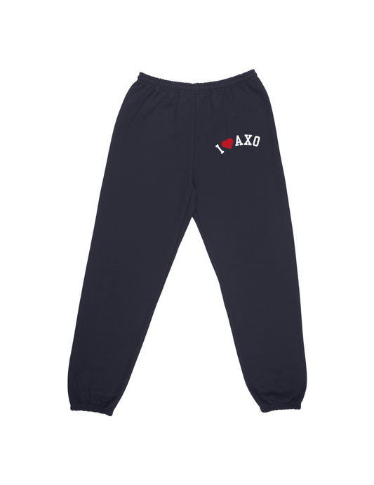 I Heart AXO Sweatpants