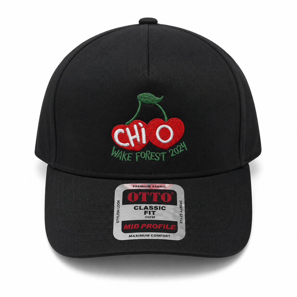 Chi Omega/Wake Forest 2024 - Hat - Black - OS