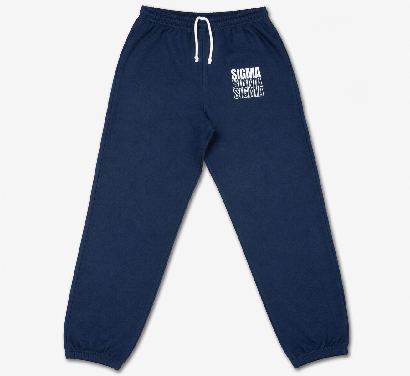 Sigma Sigma Sigma - Sweatpants - Navy - Small